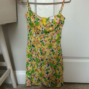 never worn sky to moon dress size small vibrant colorful